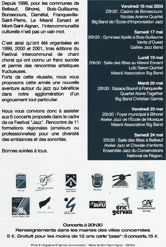 festival intercommunal